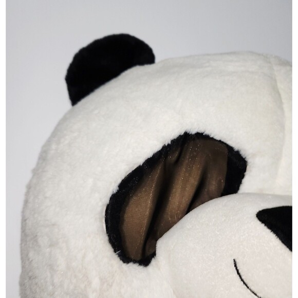 Panda Dan Dee Halloween Head Mascot Plush Big Greeter Costume Cosplay Furry Mask - Picture 7 of 12